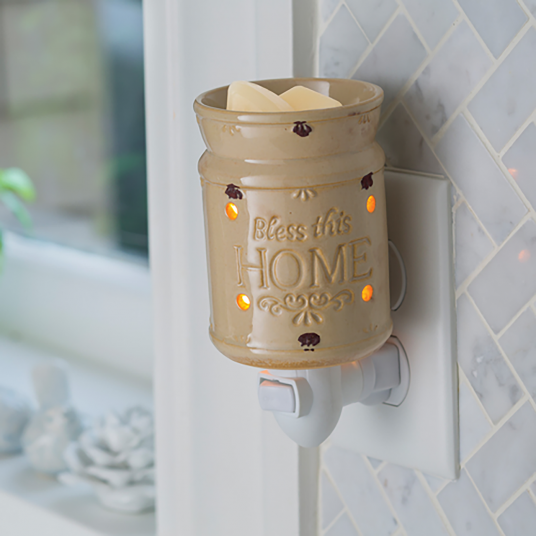 Pluggable Fragrance Warmer Bless This Home