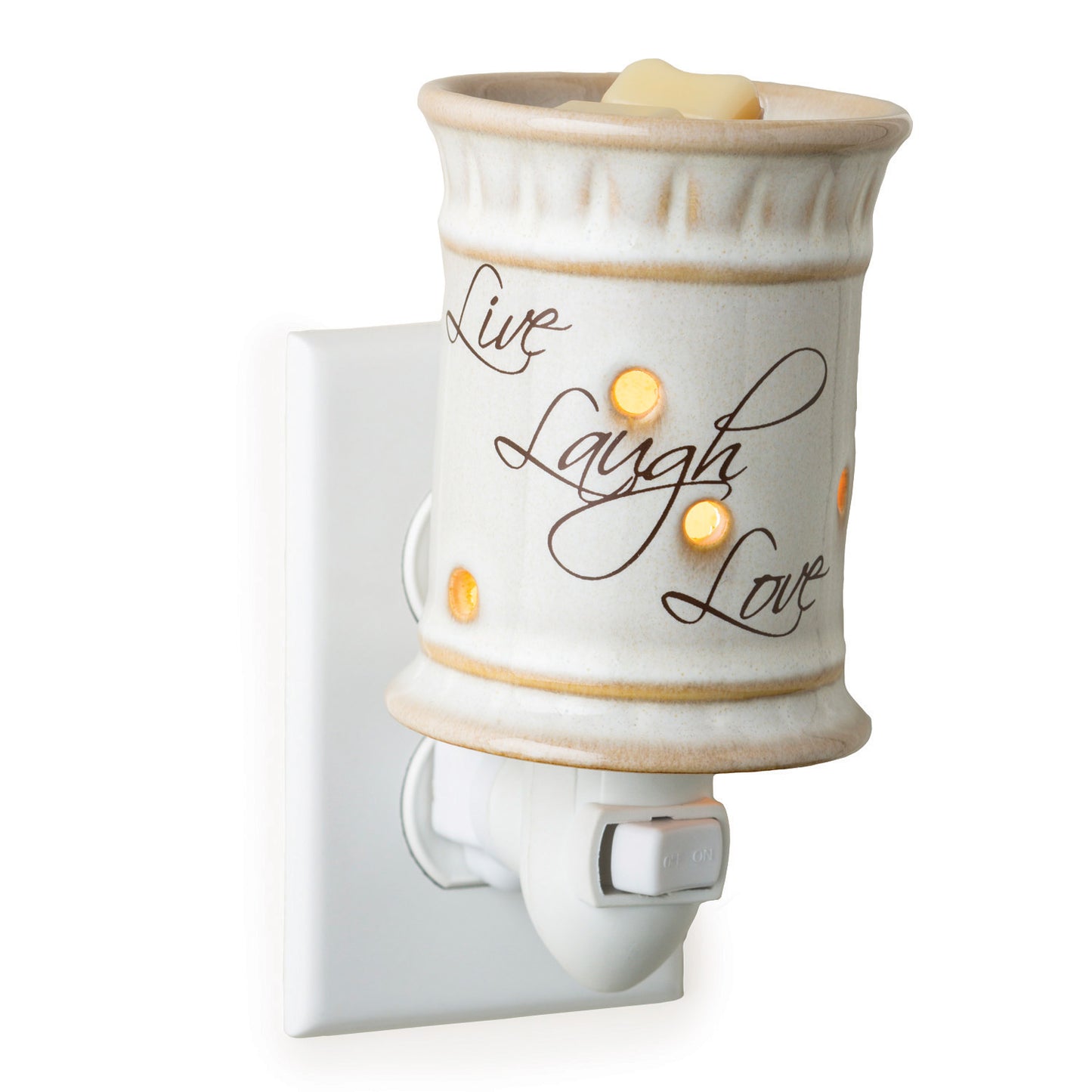 Pluggable Fragrance Warmer LIve, Laugh & Love