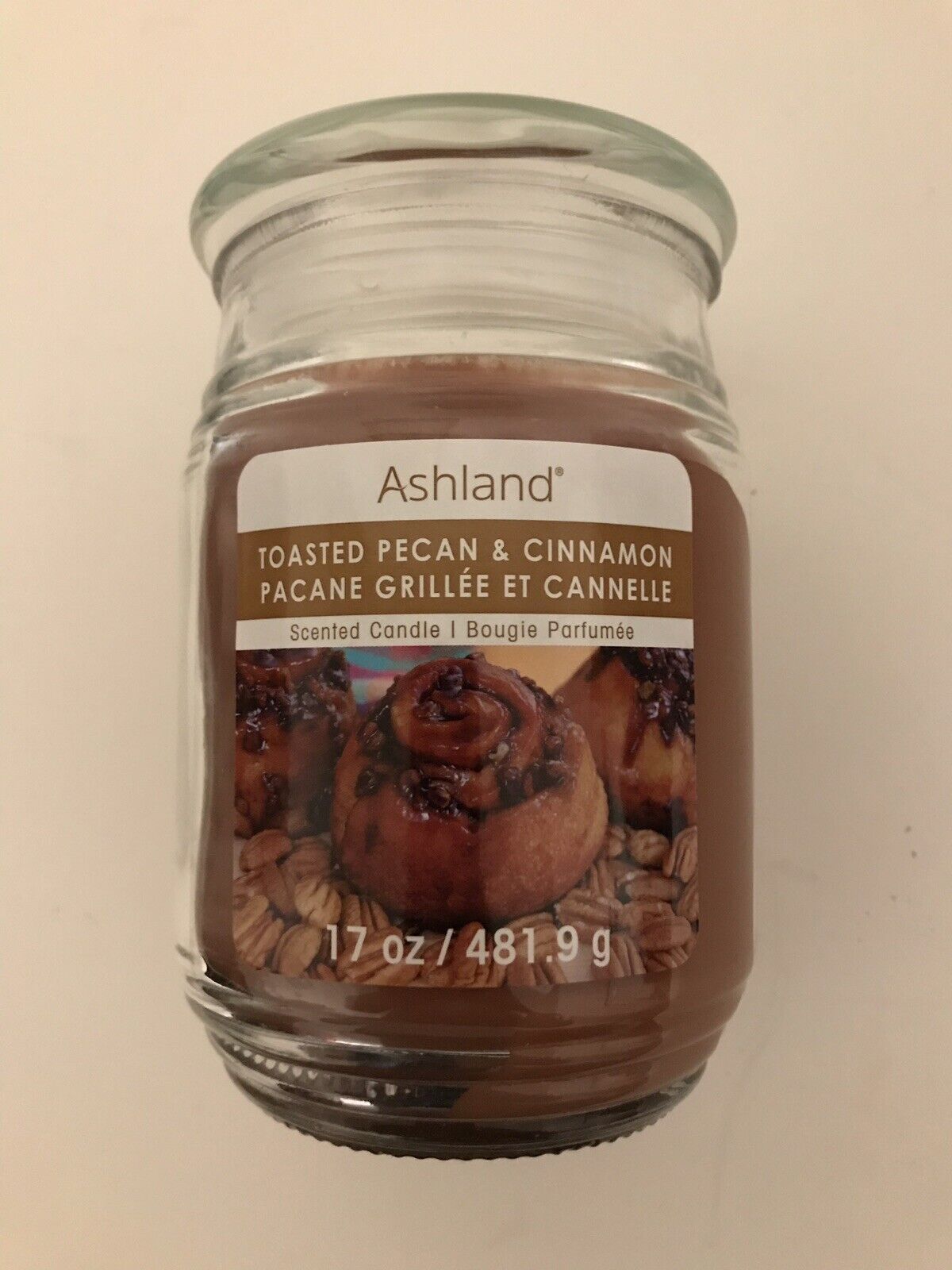 Toasted Pecan & Cinnamon Jar Candle 17 oz