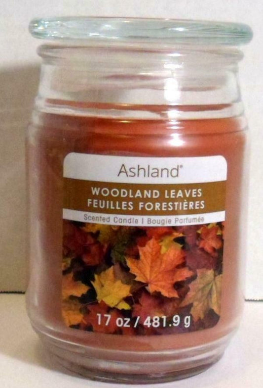 Woodland Leaves Jar Candle 17 oz