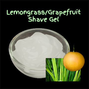 Premium Shaving Gel Lemongrass & Grapefruit 4oz