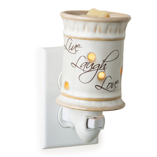 Pluggable Fragrance Warmer LIve, Laugh & Love